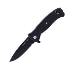 Al Mar Mini S.E.R.E. 2020 Night G-Series Spring Assisted Opening w/Matte Black Ti Finish 3"