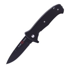 Al Mar S.E.R.E. 2020 Night G-Series Spring Assisted Opening w/Matte Black Ti Finish 3.6"