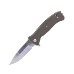 Al Mar Mini S.E.R.E. 2020 OD Green Series Spring Assisted Opening w/Satin Blade Finish 3"