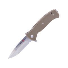 Al Mar Mini S.E.R.E. 2020 Coyote Series Spring Assisted Opening w/Satin Blade Finish 3"