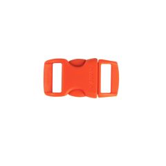 Side Release Paracord Buckle 3/8" Neon Orange - 5 Pack