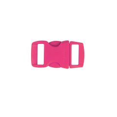 Side Release Paracord Buckle 3/8" Pink - 5 Pack