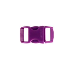 Side Release Paracord Buckle 3/8" Purple - 5 Pack