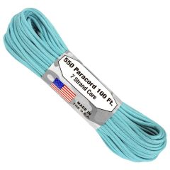 550 Paracord 100ft 7 Strand Core - Carolina Blue