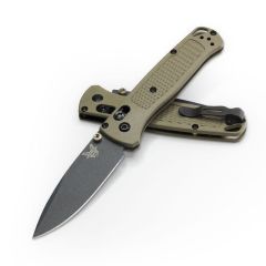 Benchmade Bugout Ranger Green Grivory w/Grey PVD Coated Blade