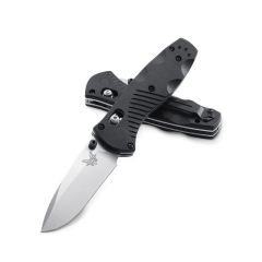 Benchmade Mini Barrage Black Valox w/Satin Blade Finish