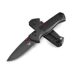 Benchmade PSK AXIS-Assist Black G-10 & Carbon Fiber Bolster w/Cerakote Blade Finish