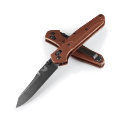 Benchmade Osborne Burnt Copper Aluminium Handle w/Black StoneWash Blade Finish