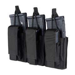 Condor Triple Kangaroo Mag Pouch Pistol/M4 Gen II - Black 