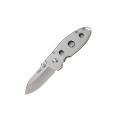 CRKT Squid Stainless Steel Handle w/StoneWash Blade Finish