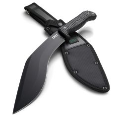 CRKT KUK Tactical Kukri w/Black Powder Coat Finish