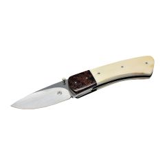 Harris Engelbrecht Large Liner Lock Folder Warthog w/Dark Matter Copper Fat Carbon Bolster