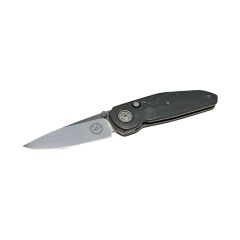 Lourens Prinsloo LL Folder Button Release Lock w/Polar Dark Matter FatCarbon Handle