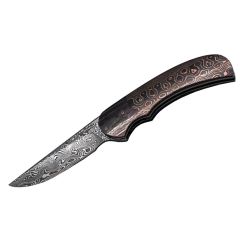 John Wilmot Folder - Carbon Fiber w/Swedish Stainless DamaSteel Blade