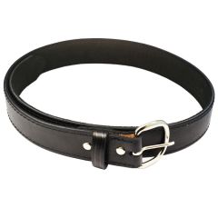 Leather Belt 30mm Double Layer Plain