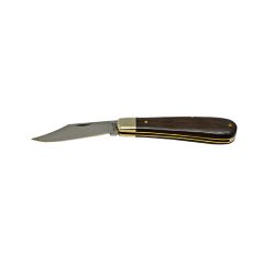 Joseph Rodgers Clip Point w/Solid Dark Oak Wood Handle