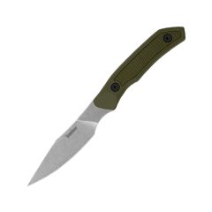 Kershaw Deschutes Caper Olive w/StoneWash Blade Finish