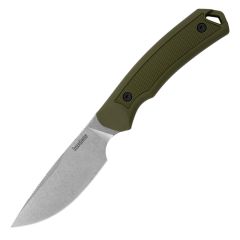 Kershaw Deschutes Skinner Olive w/StoneWash Blade Finish