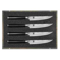 Kai Shun Classic Damascus Steak Knife Set - 4 Pieces