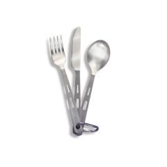 Optimus Lightweight Titanium 3-Piece Cutlery Set