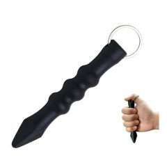 Kubotan Grooved Polypropylene - Black 14.5 cm