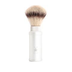 Muhle Travel Shaving Brush SilverTip Fibre w/Aluminium Handle