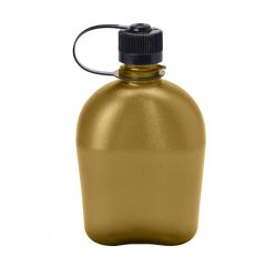 Nalgene Sustain Canteen Bottle Coyote w/Black Loop-Top 1000 ml