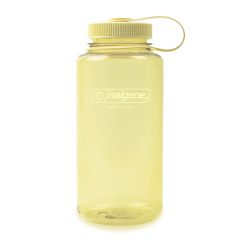 Nalgene Wide Mouth Sustain Water Bottle Butter w/Butter Cap 1 L