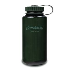 Nalgene Wide Mouth Sustain Water Bottle Jade w/Jade Cap 1 L