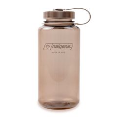 Nalgene Wide Mouth Sustain Water Bottle Mocha w/Mocha Cap 1 L