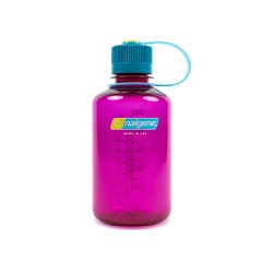 Nalgene Narrow Mouth Tritan Eggplant w/Cerulean Cap 500 ml