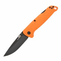 SOG Adventurer LB Blaze Orange w/Black PVD Coating