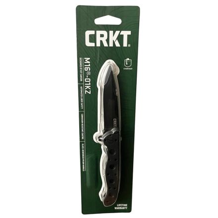 CRKT M16-01KZ Spear Point Zytel w/Black EDP Blade Coating - Blister