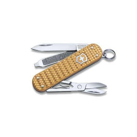 Victorinox Classic Precious Alox Collection Brass Gold 58mm - Box