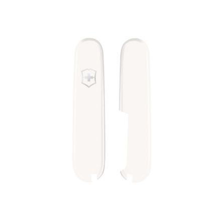 Victorinox White Handle Scale Set For 84mm Swiss Army Pocket Knives