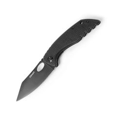 Coast DX377 Double Lock Black Nylon Handle w/Black Blade - Blister