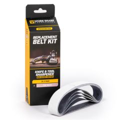 Work Sharp Ken Onion Replacement Belt Kit 5pc - X4 3000 Grit Fine Belts