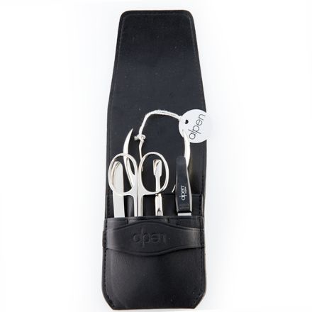 Alpen Manicure Set 5 Piece w/Black Case