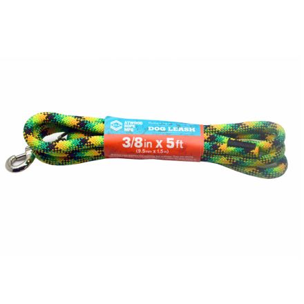 Braided Dog Leash 3/8