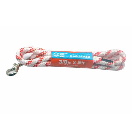 Braided Dog Leash 3/8