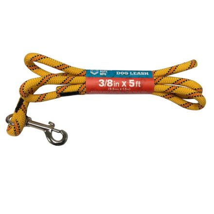 Braided Dog Leash 3/8