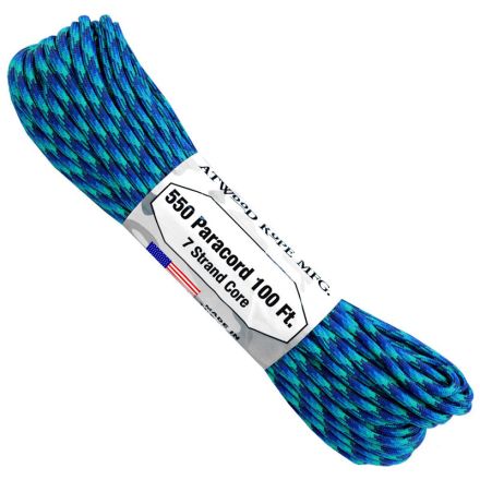 550 Paracord 100ft 7 Strand Core - Neptune