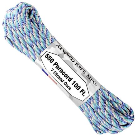 550 Paracord 100ft 7 Strand Core - Cool Breeze