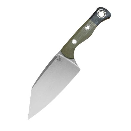 Benchmade Custom Station Knife Olive Drab Green/Black G10 Handle w/StoneWash Blade Finish