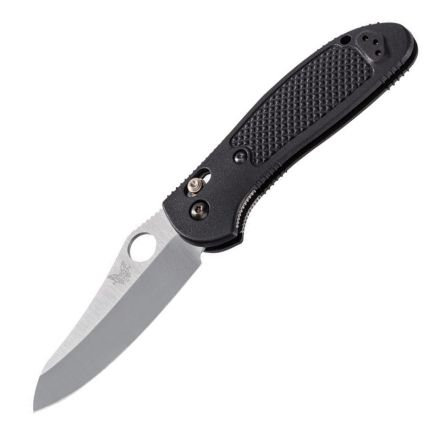 Benchmade Griptilian Black Grivory w/Satin Blade Finish