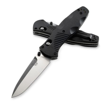 Benchmade Barrage Black Valox w/Satin Blade Finish