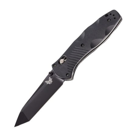 Benchmade Barrage Black Valox w/BK1 Black Coated Blade