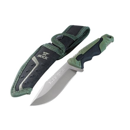 Buck Pursuit Fixed Blade Small w/Satin Finish Blade