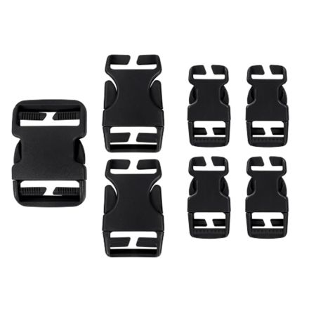 Condor Buckle Repair Kit - 7 Piece Black 