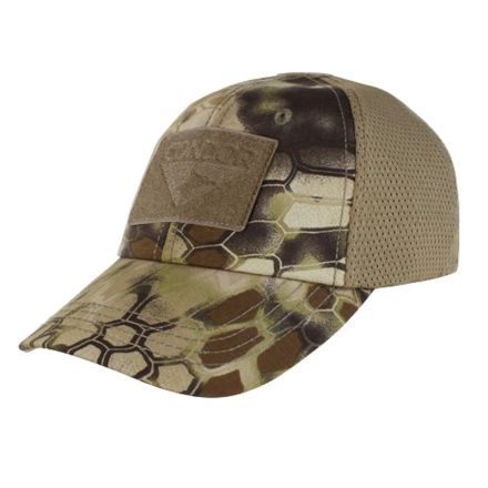 Condor Mesh Tactical Cap w/Hook & Loop Panels